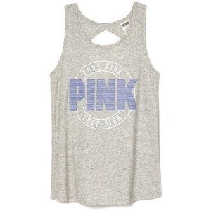 Victoria’s Secret Pink Open Back Tank Top